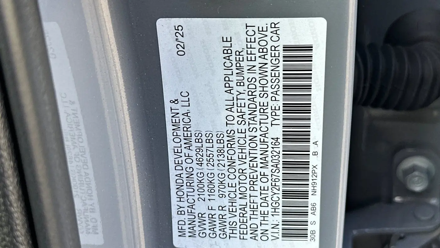 2025 Honda Accord Hybrid EX-L