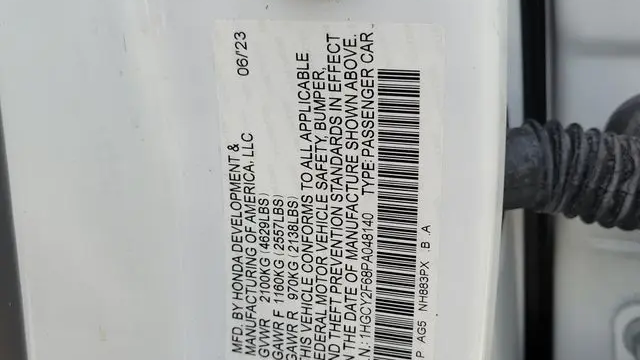 2023 Honda Accord Hybrid EX-L