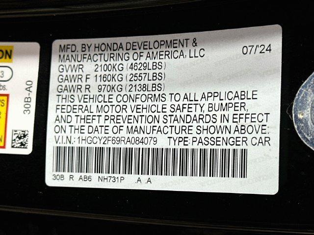 2024 Honda Accord - $28,265
