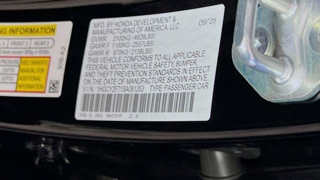 2025 Honda Accord Hybrid Sport-L