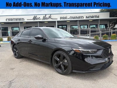 Photo of a 2023 Honda Accord Hybrid Sport-L 4DR Sedan for sale