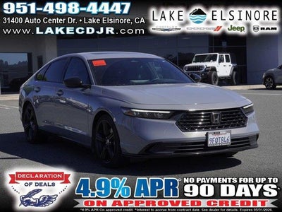 2023 Honda Accord Hybrid Sport-L 4DR Sedan