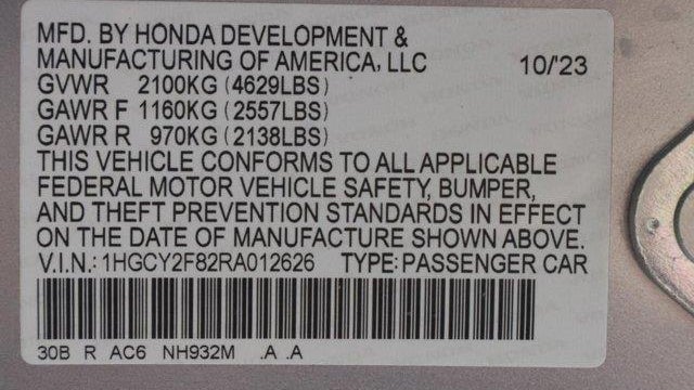 2024 Honda Accord Hybrid Touring