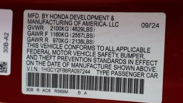 2024 Honda Accord Hybrid Touring