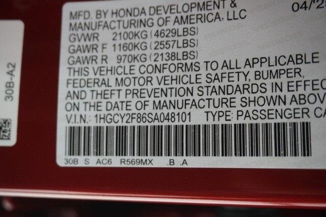 2025 Honda Accord - $30,288