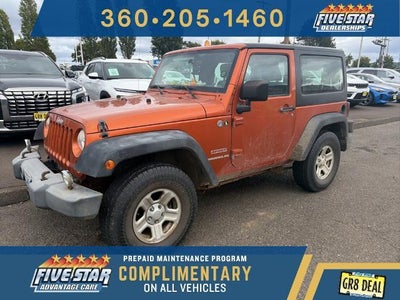 2011 Jeep Wrangler 4X4 Sport 2DR SUV
