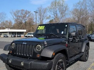 2011 Jeep Wrangler Unlimited 4X4 Sport 4DR SUV