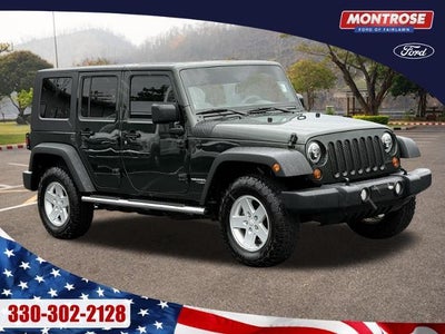 2010 Jeep Wrangler Unlimited 4X4 Sport 4DR SUV