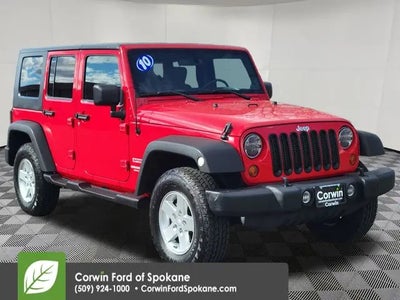2010 Jeep Wrangler Unlimited 4X4 Sport 4DR SUV