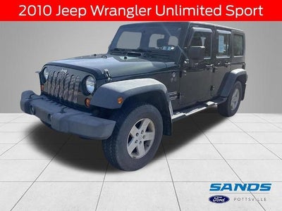 2010 Jeep Wrangler Unlimited 4X4 Sport 4DR SUV
