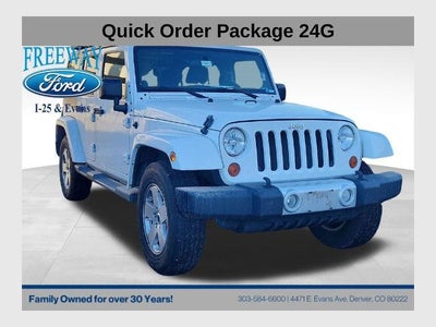 2011 Jeep Wrangler Unlimited 4X4 Sahara 4DR SUV