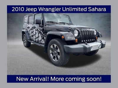 2010 Jeep Wrangler Unlimited 4X4 Sahara 4DR SUV