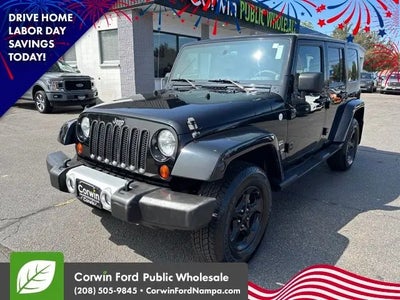Photo of a 2010 Jeep Wrangler Unlimited 4X4 Sahara 4DR SUV for sale