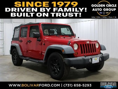 2010 Jeep Wrangler Unlimited 4X2 Sport 4DR SUV