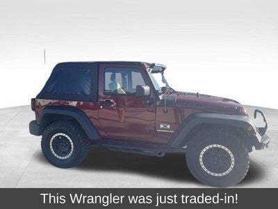 2008 Jeep Wrangler 4X4 X 2DR SUV