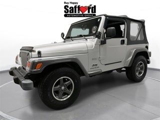 2004 Jeep Wrangler with Bright Silver Metallic Clearco Exterior