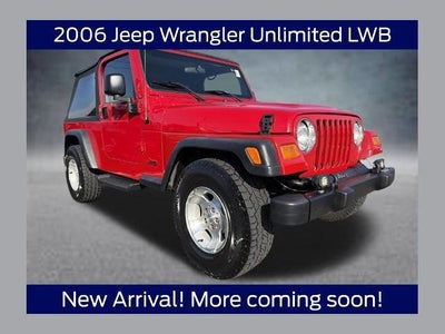Photo of a 2006 Jeep Wrangler Unlimited 2DR SUV 4WD for sale
