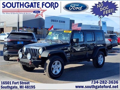 2009 Jeep Wrangler Unlimited 4X4 X 4DR SUV
