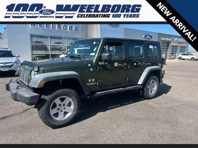 Photo of a 2008 Jeep Wrangler Unlimited 4X4 X 4DR SUV for sale