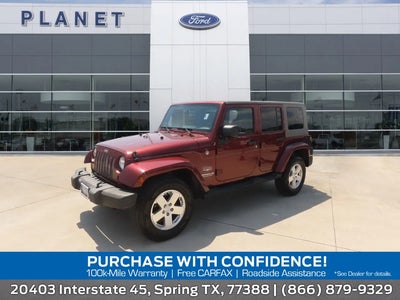 2008 Jeep Wrangler Unlimited 4X4 Sahara 4DR SUV
