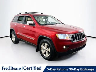 2011 Jeep Grand Cherokee with Inferno Red Crystal Pearlcoat Exterior