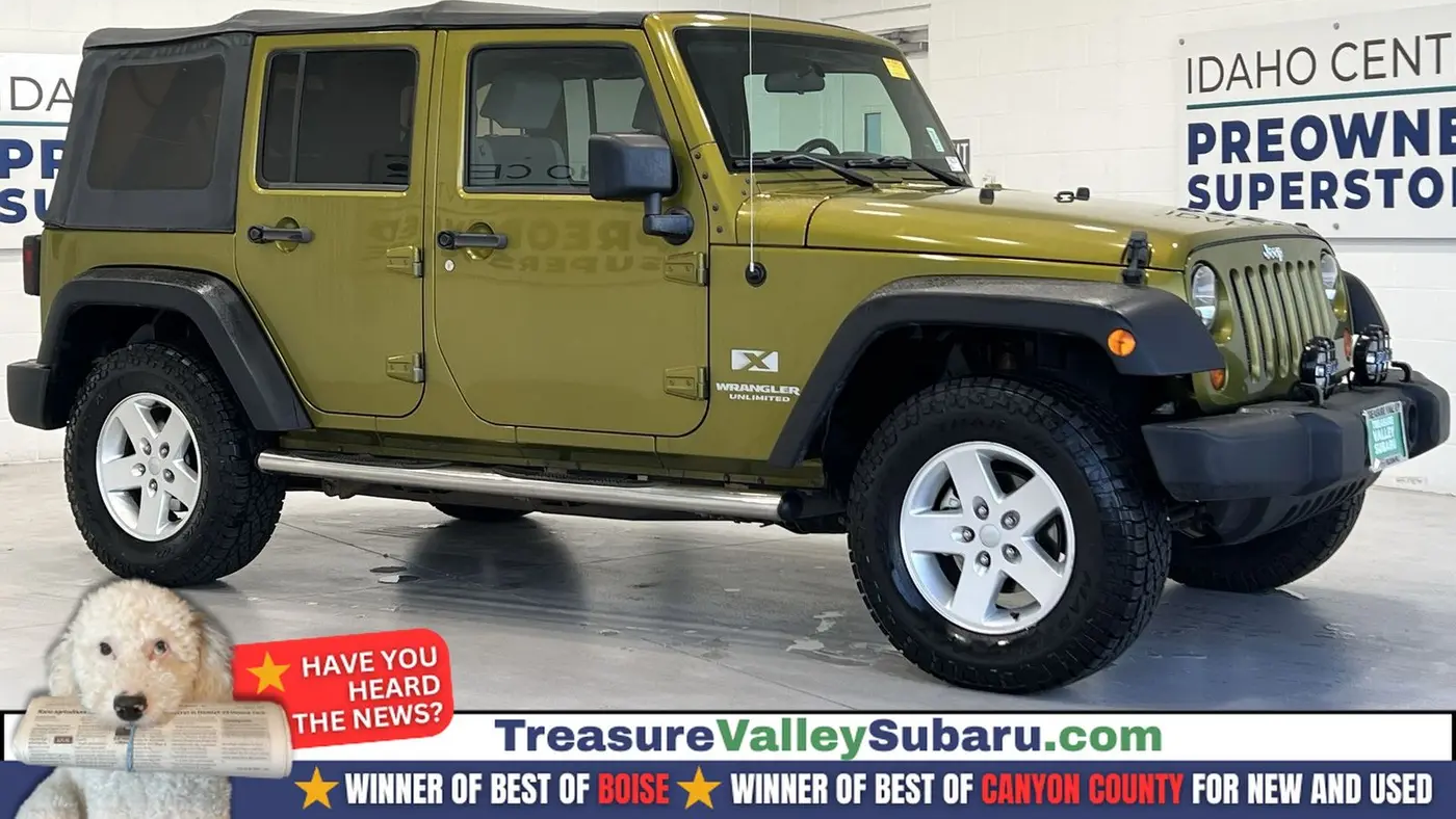 Preowned 2007 Jeep Wrangler Unlimited X for Sale
