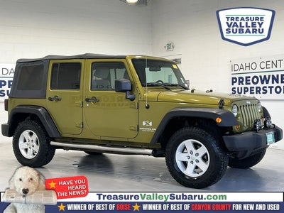 Photo of a 2007 Jeep Wrangler Unlimited 4X4 X 4DR SUV for sale