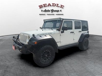 2009 Jeep Wrangler Unlimited 4X4 Rubicon 4DR SUV W/ Front Side Airbags
