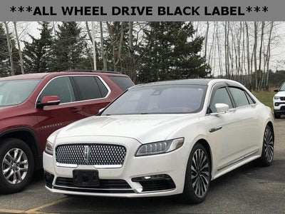 Photo of a 2018 Lincoln Continental AWD Black Label 4DR Sedan for sale