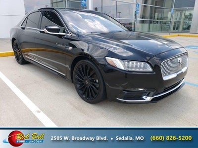 2019 Lincoln Continental AWD Black Label 4DR Sedan