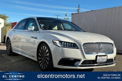 2018 Lincoln Continental AWD Black Label 4DR Sedan