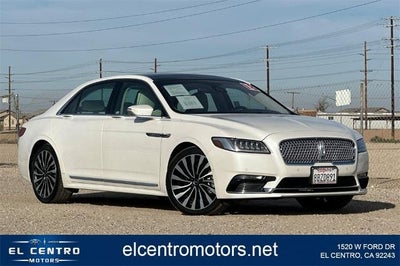 2018 Lincoln Continental AWD Black Label 4DR Sedan