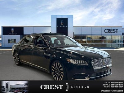 2019 Lincoln Continental AWD Black Label 4DR Sedan