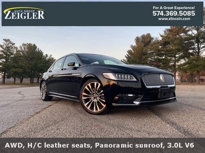 2017 Lincoln Continental AWD Reserve 4DR Sedan