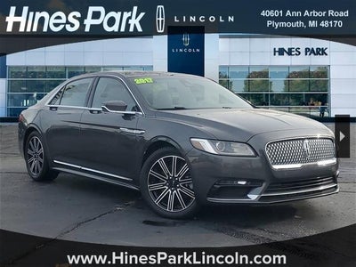 2017 Lincoln Continental AWD Reserve 4DR Sedan
