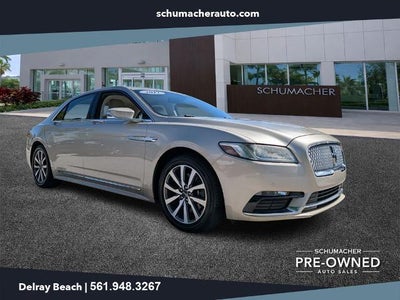 2017 Lincoln Continental Premiere 4DR Sedan