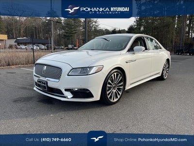 2018 Lincoln Continental Select 4DR Sedan