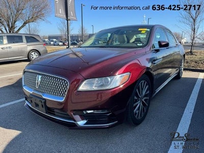 2018 Lincoln Continental Select 4DR Sedan