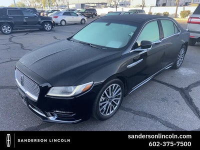 2017 Lincoln Continental Select 4DR Sedan