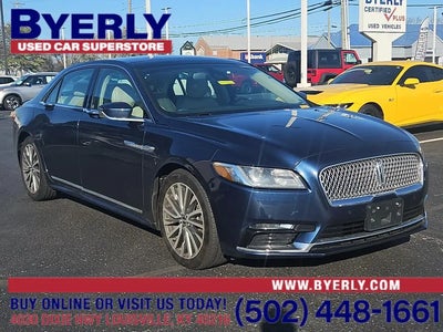 Photo of a 2017 Lincoln Continental Select 4DR Sedan for sale