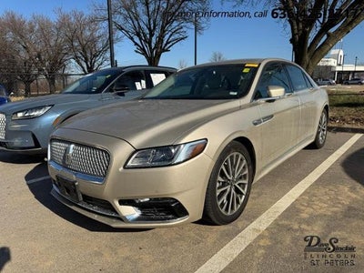 2017 Lincoln Continental Select 4DR Sedan