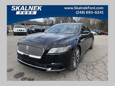 2017 Lincoln Continental AWD Select 4DR Sedan