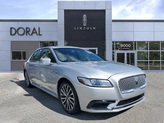 2017 Lincoln Continental with Ingot Silver Metallic Exterior