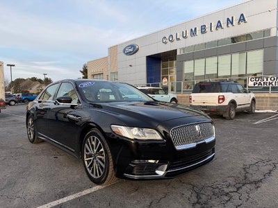 2019 Lincoln Continental AWD Select 4DR Sedan