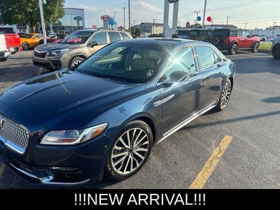 2017 Lincoln Continental AWD Select 4DR Sedan