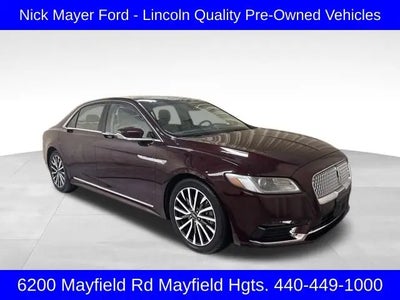 2017 Lincoln Continental AWD Select 4DR Sedan
