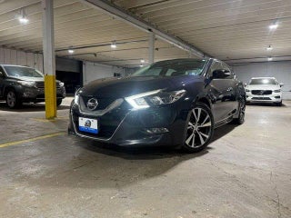 2017 Nissan Maxima with Storm Blue Exterior