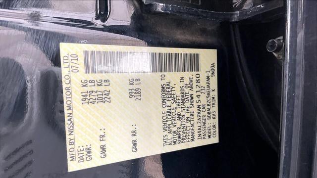 2010 Nissan Altima 2.5 S