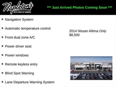 2014 Nissan Altima 2.5 SL 4DR Sedan