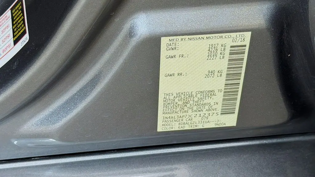 2018 Nissan Altima 2.5 SL